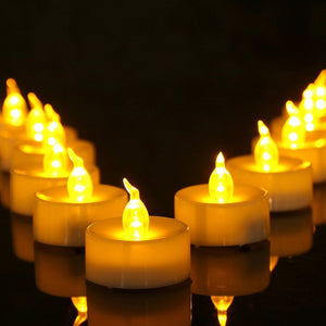 PACK OF REMOTE CONTROL FLAMELESS CANDLES LED LIGHTS
