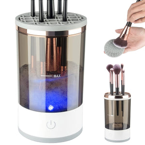 AUTOMATIC MAKE UP BRUSH CLEANER DRYER