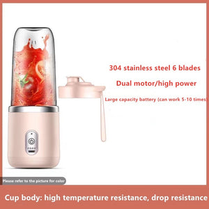 6 BLADES PORTABLE ELECTRIC JUICER