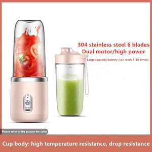 6 BLADES PORTABLE ELECTRIC JUICER