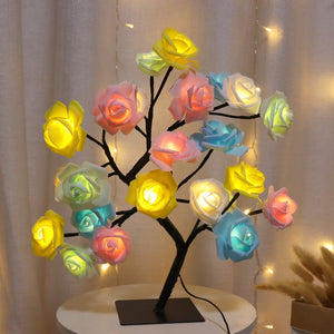 ELEGANT ROSE TREE LAMPS