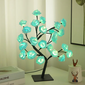 ELEGANT ROSE TREE LAMPS