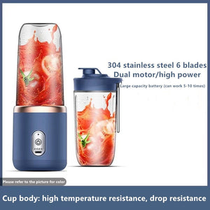 6 BLADES PORTABLE ELECTRIC JUICER
