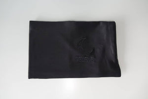 High Quality Black 19mm 100% Pure Mulberry Silk Pillowcase