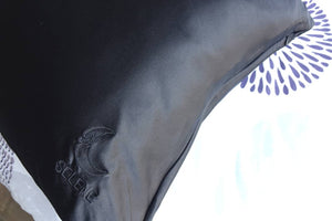 High Quality Black 19mm 100% Pure Mulberry Silk Pillowcase