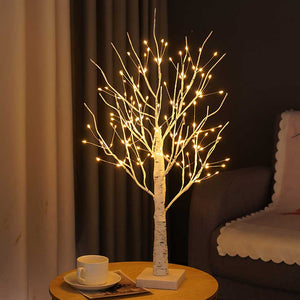 ELEGANT BIRCH TREE LAMP