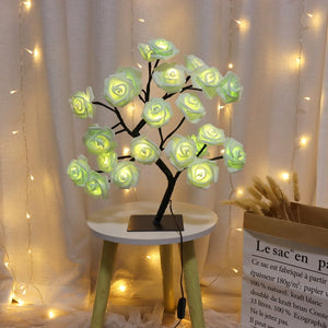 ELEGANT ROSE TREE LAMPS