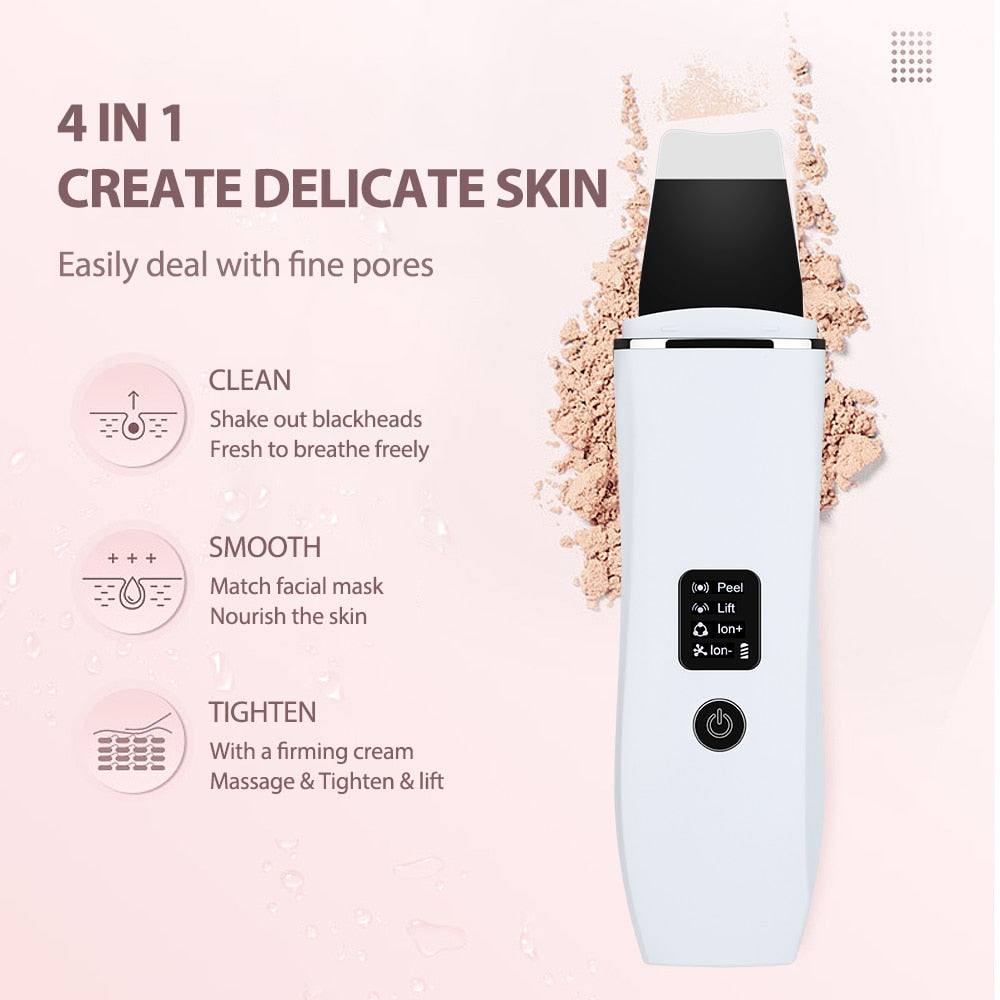 ULTRASONIC SKIN SCRUBBER
