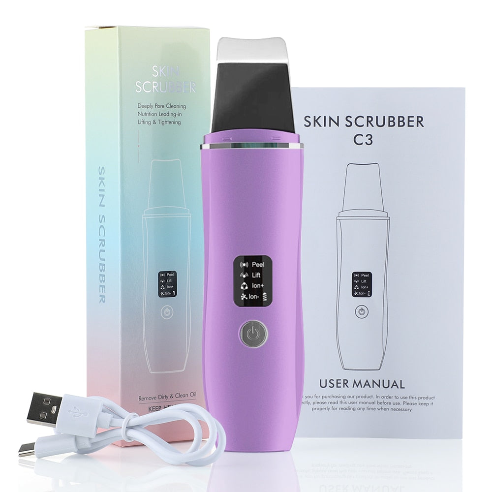 ULTRASONIC SKIN SCRUBBER