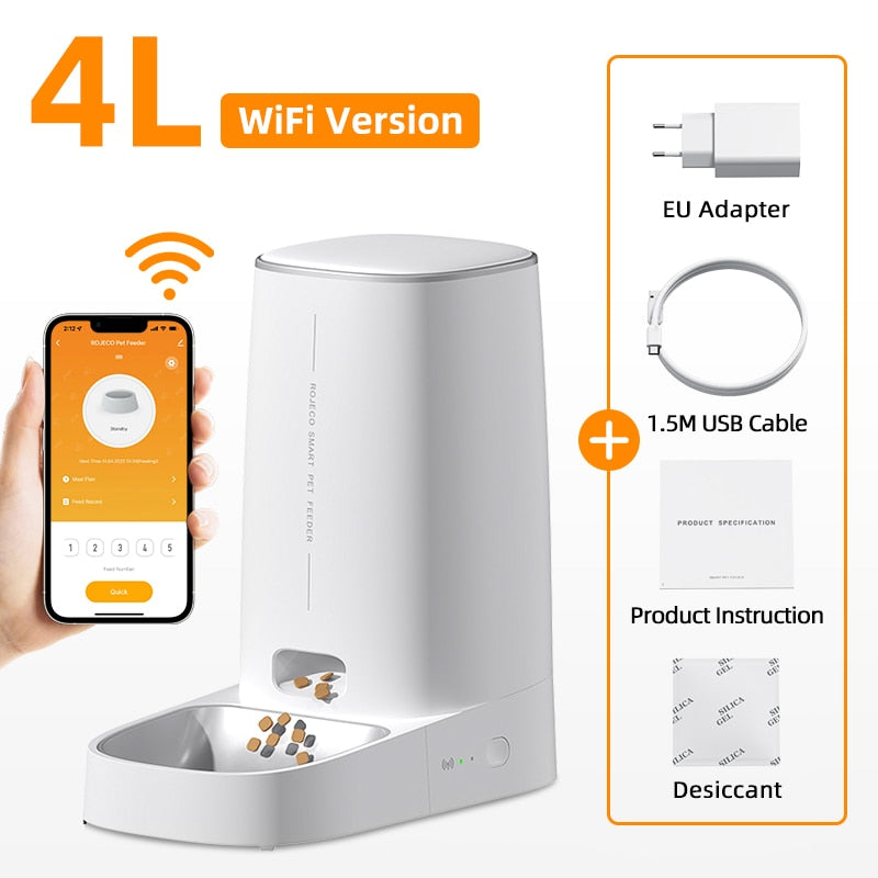 WIFI AUTOMATIC PET FOOD DISPENSER