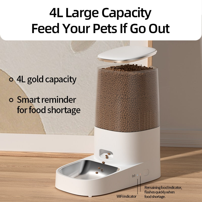 WIFI AUTOMATIC PET FOOD DISPENSER