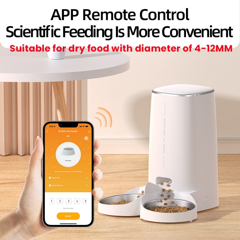 WIFI AUTOMATIC PET FOOD DISPENSER