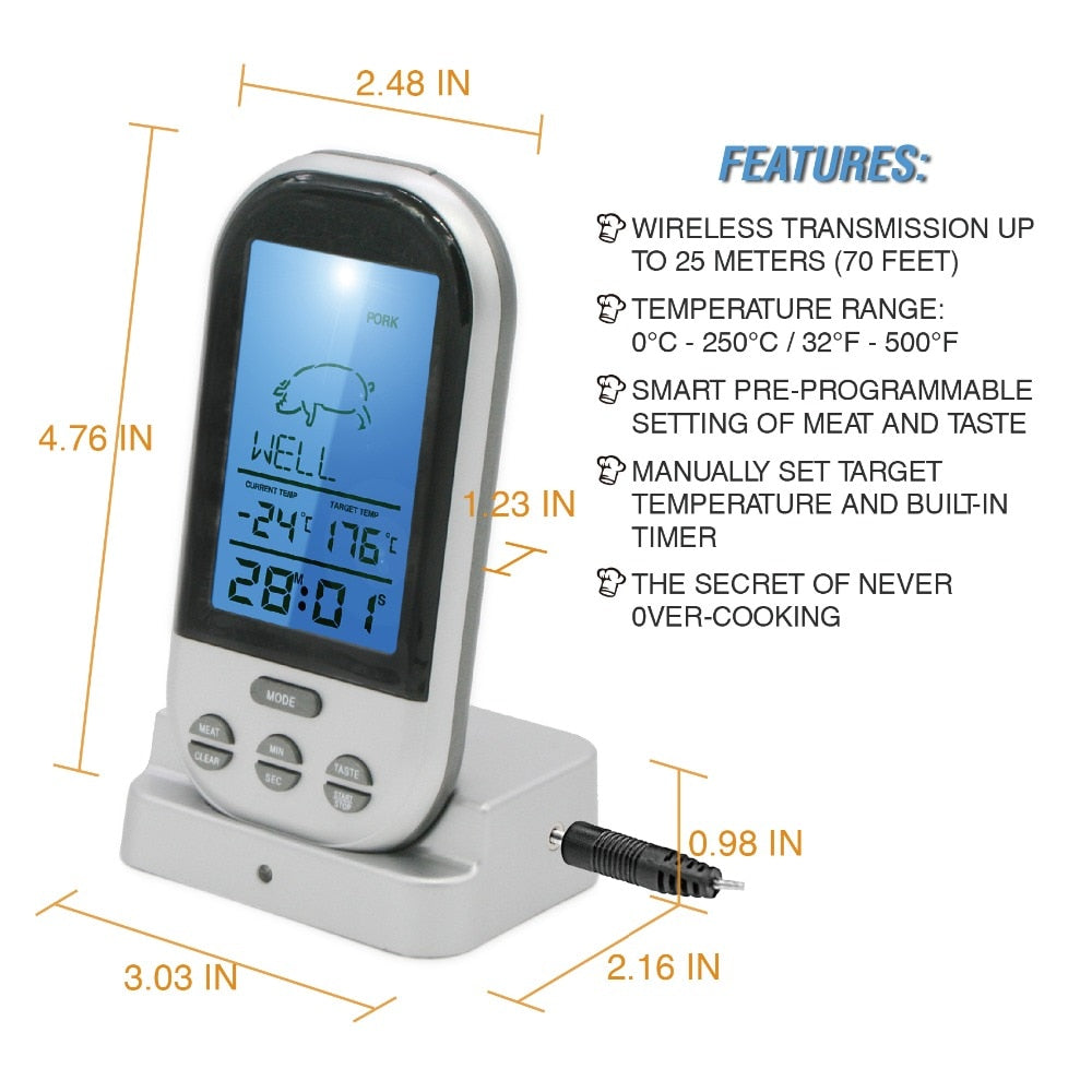 DIGITAL FOOD THERMOMETHER PROBE