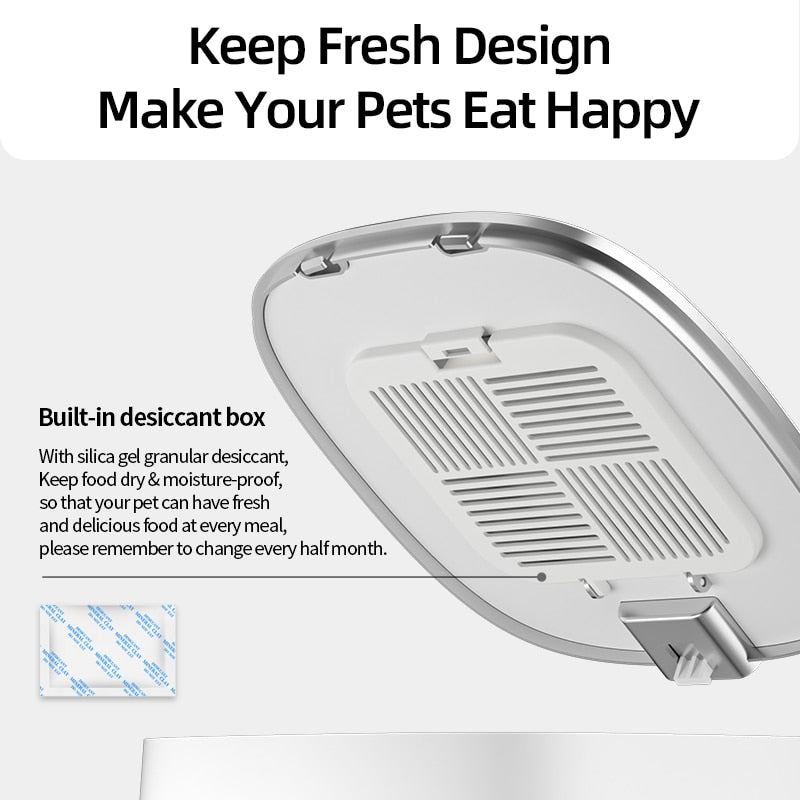 WIFI AUTOMATIC PET FOOD DISPENSER