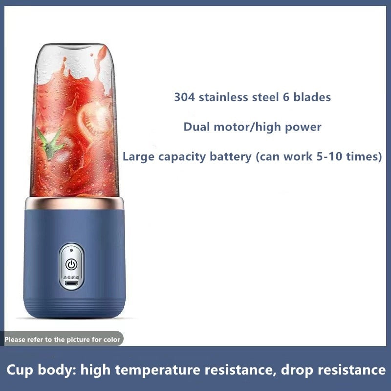6 BLADES PORTABLE ELECTRIC JUICER