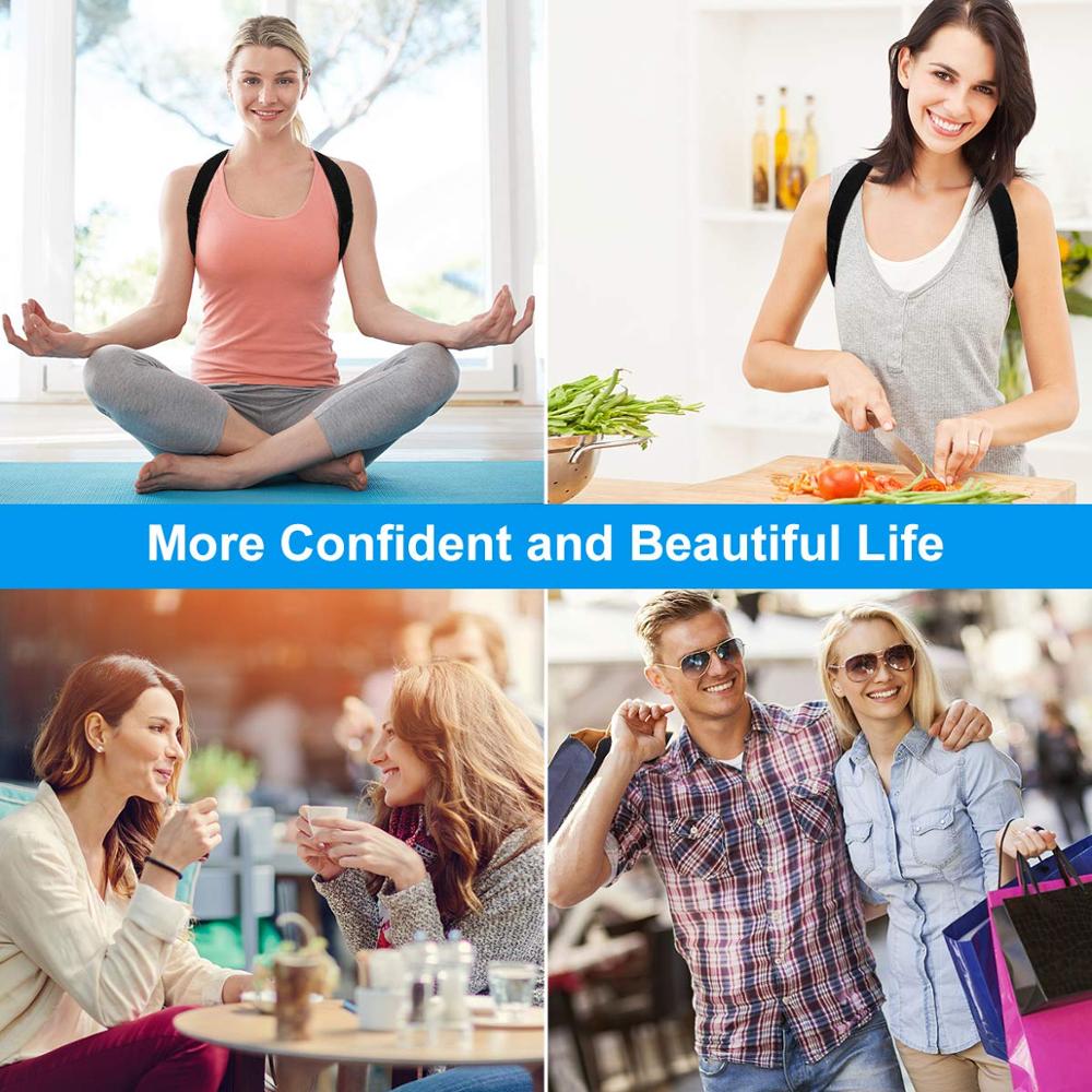 ADJUSTABLE POSTURE CORRECTOR BACK SUPPORT